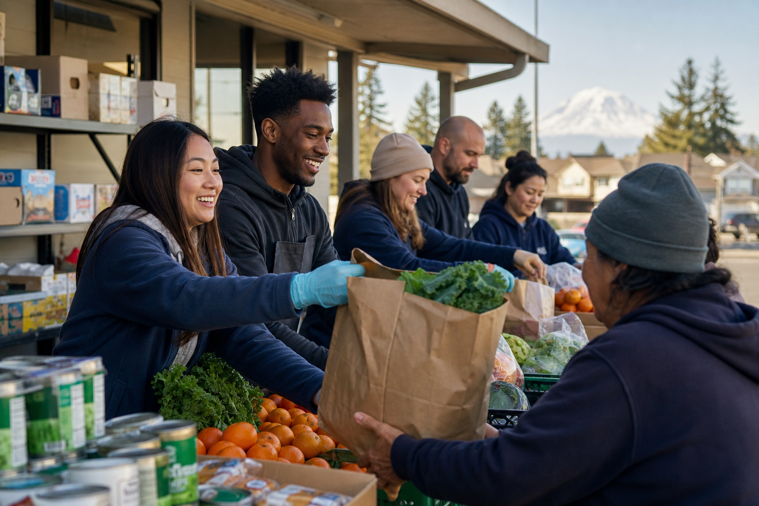 Community clothing drive